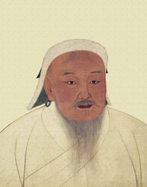 Durch die gewaltsame Eroberung Chinas durch die Mongolen unter Dschingis Khan (im Bild) verlor China fast die Hälfte seiner Bevölkerung.