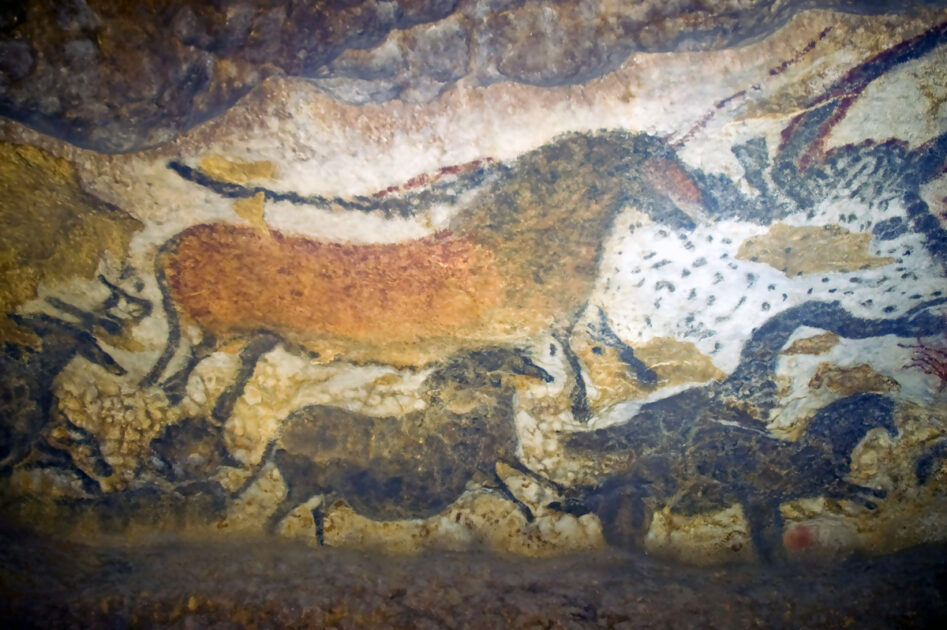 Wandmalereien der Höhle von Lascaux. Bild: Wikipedia/Jack Versloot