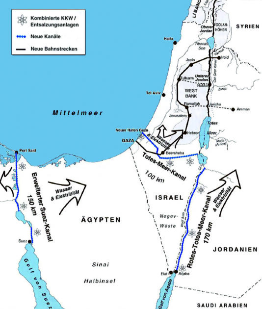Schon in den 1980er Jahren legte Lyndon LaRouche seinen Oasenplan als Grundlage für einen Frieden im Nahen Osten vor.