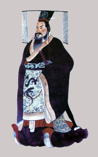 Qin Shihuangdi, der erste Kaiser von China.