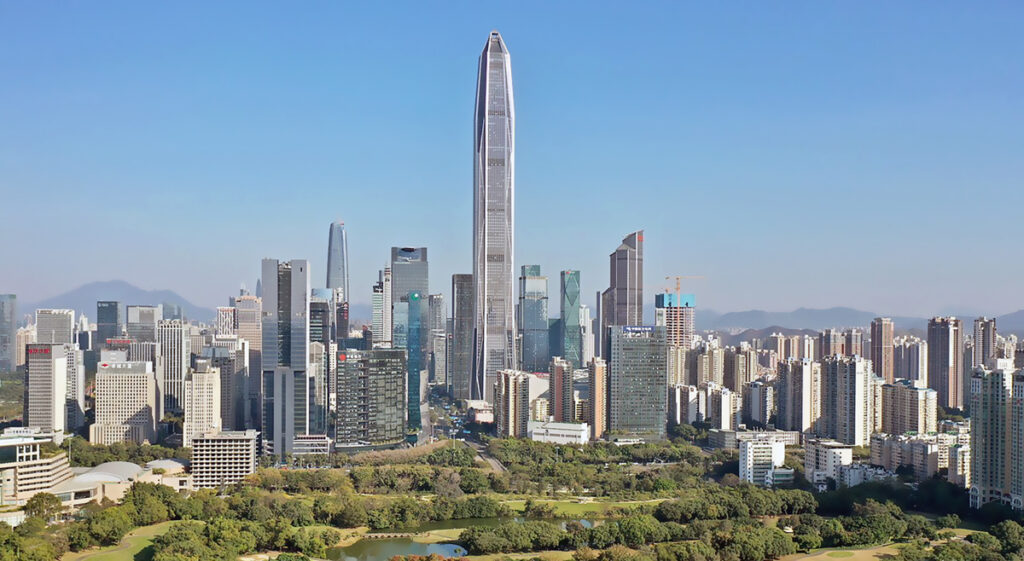 Die Metropole Shenzhen ist eine der am schnellsten wachsenden Städte der Welt und ist die Stadt mit dem höchsten Pro-Kopf-Einkommen in China. Bild: Wikipedia/Charlie fong