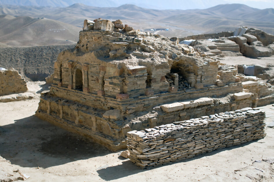 Runie des Stupas (Tempel) Mes Aynak. Bild: Flickr/Jerome Starkey