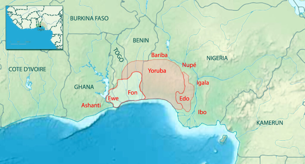 Das Königreich Yoruba.